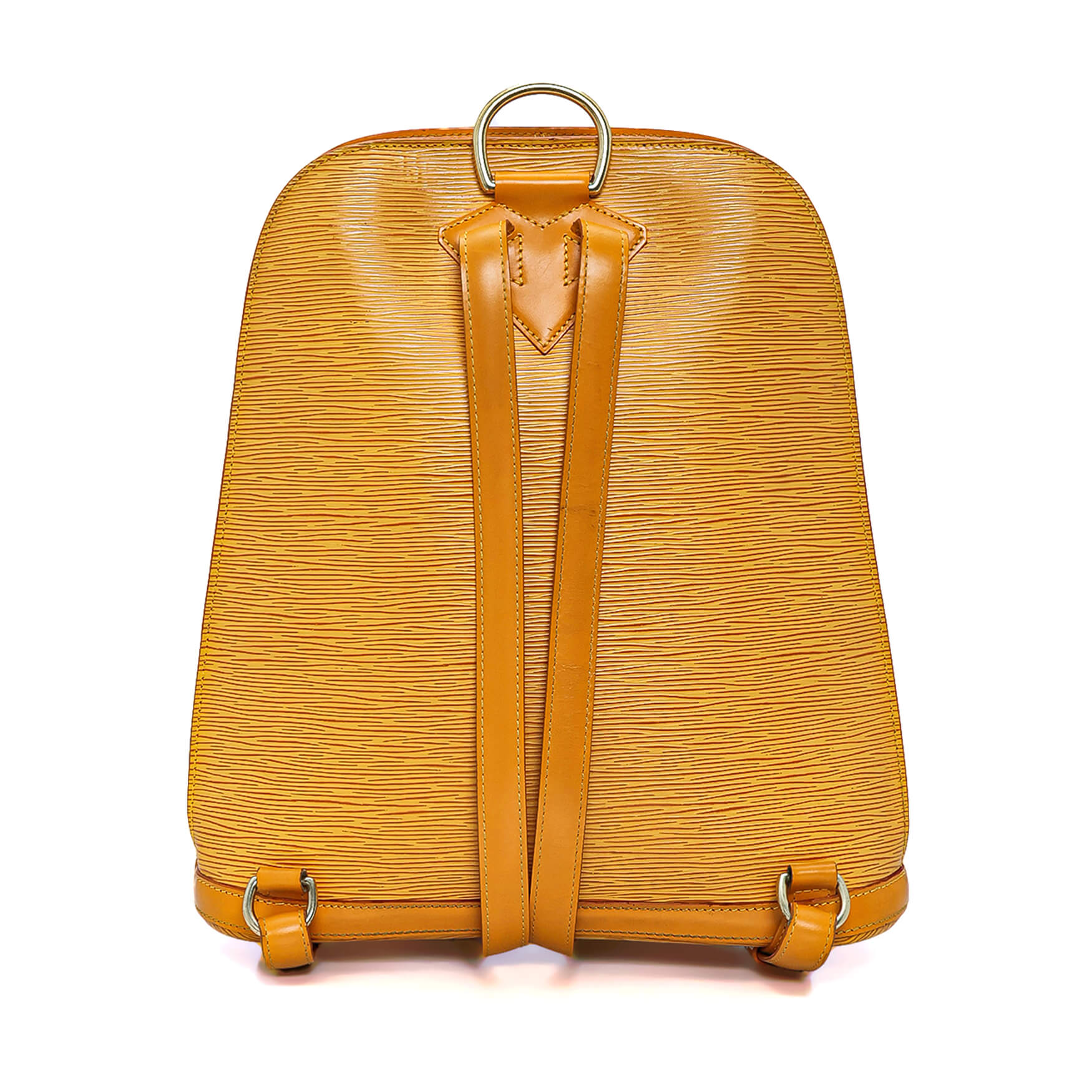 Louis Vuitton - Yellow Epi Leather Gobelin Backpack